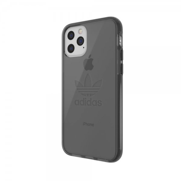 Adidas iPhone 11 Pro Cover ELLER Protective Clear Case FW19 Smokey Black