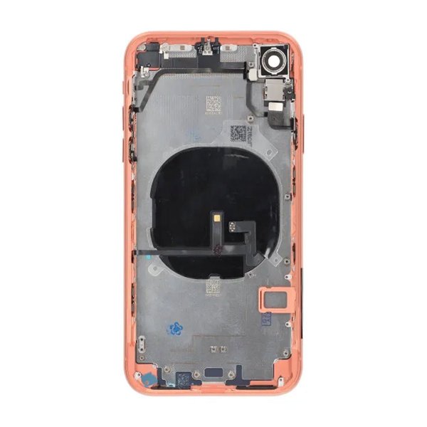 iPhone XR Bagside med Komplet Ramme OEM - Rosa