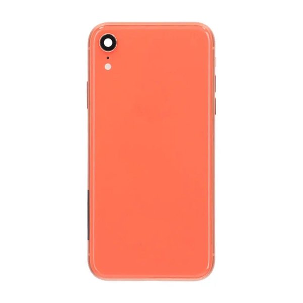 iPhone XR Bagside med Komplet Ramme OEM - Rosa