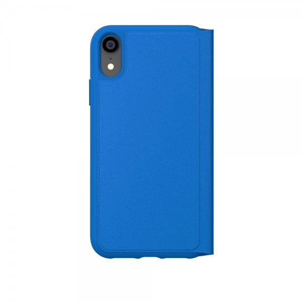 Adidas iPhone Xr Cover ELLER Booklet Case BASIC FW18 Bluebird White