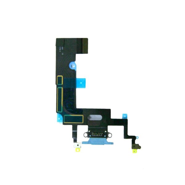 iPhone XR Opladerstik Flexkabel - Blå