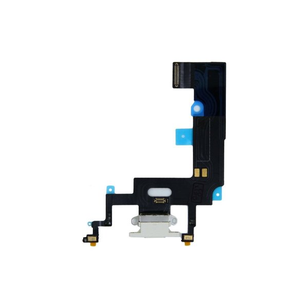 iPhone XR Opladerstik Flexkabel - Hvid