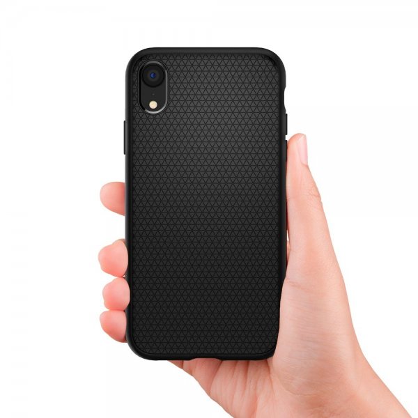 Spigen iPhone Xr Cover Liquid Air Mat Sort