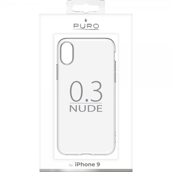 Puro iPhone Xr Cover Nude Transparent