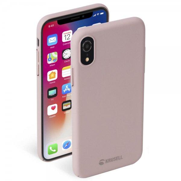 Krusell iPhone Xr Cover Sandby Dusty Pink