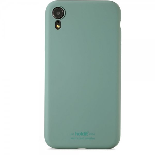 holdit iPhone Xr Cover Silikone Moss Green