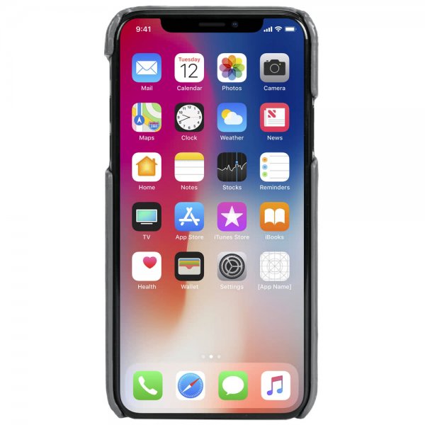 Krusell iPhone Xr Cover Sunne Cardcover Vintage Grey
