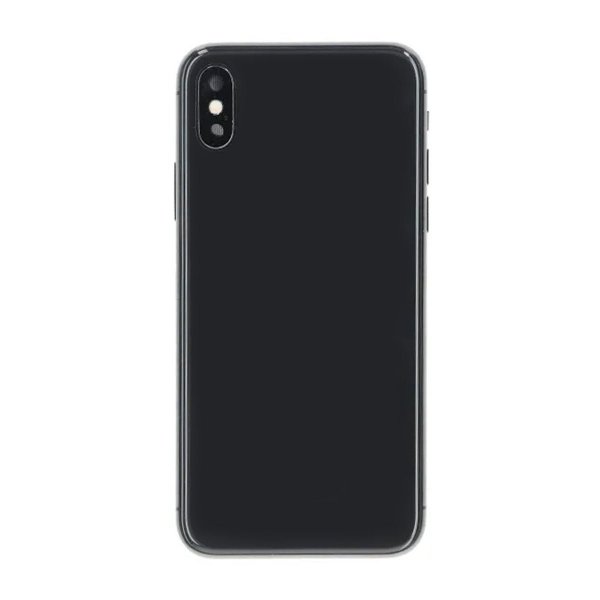 iPhone XS Bagside med Komplet Ramme OEM - Sort