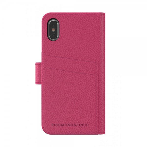 Richmond & Finch iPhone Xs Max Cover Wallet Aftagelig Skal Rosa