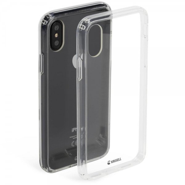 Krusell iPhone Xs Max Cover Kivik Gennemsigtig