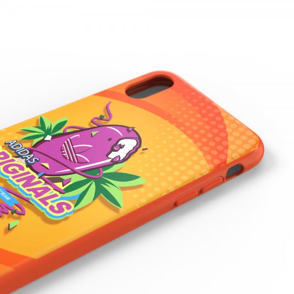 Adidas iPhone Xs Max Cover OR Moulded Case Bodega FW19 Active Orange