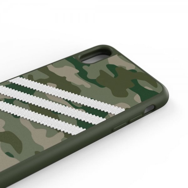 Adidas iPhone Xs Max Cover OR Moulded Case Camo FW19 Raw Green