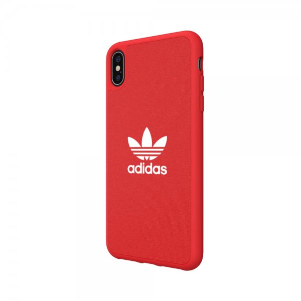 Adidas iPhone Xs Max Cover OR Moulded Case Canvas FW19 Scarlet