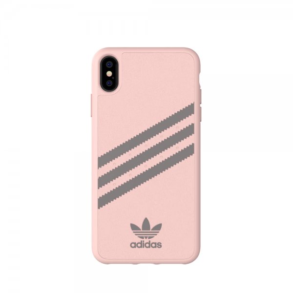 Adidas iPhone Xs Max Cover OR Moulded Case FW18 RUSKIND FW18 Icey Pink Grey
