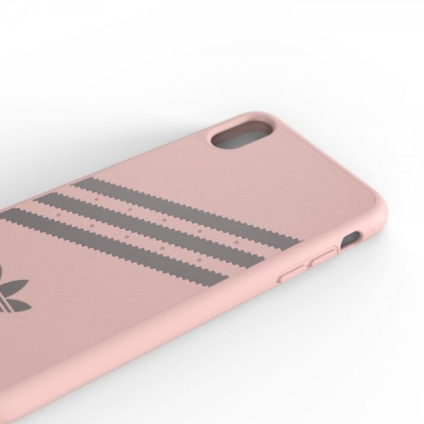Adidas iPhone Xs Max Cover OR Moulded Case FW18 RUSKIND FW18 Icey Pink Grey