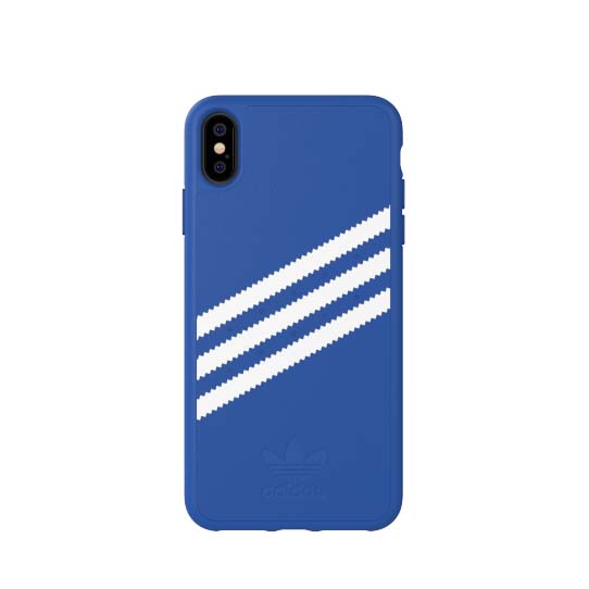 Adidas iPhone Xs Max Cover OR Moulded Case Suede FW18 Blå