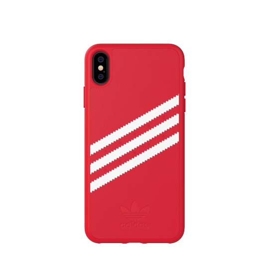 Adidas iPhone Xs Max Skal OR Moulded Case Suede FW18 Rød