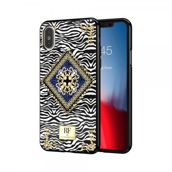 Richmond & Finch iPhone Xs Max Cover Zebra Chain