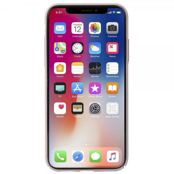 Krusell iPhone Xs Max Cover Sandby Cover Dusty Pink