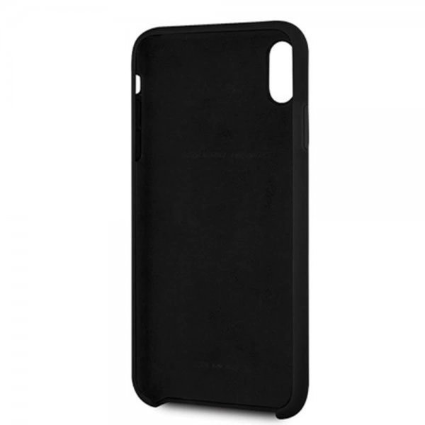 Ferrari iPhone Xs Max Skal Silikon Ferrari Logo Sort