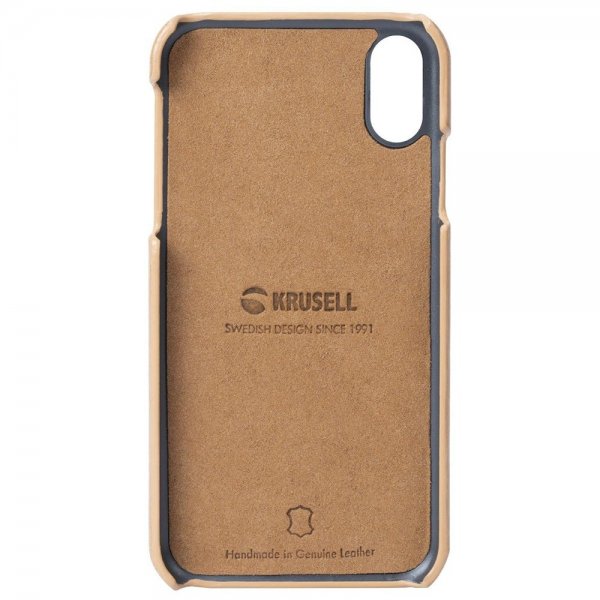 Krusell iPhone Xs Max Cover Sunne Cover Nude