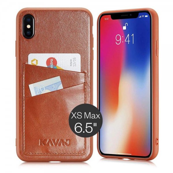 Kavaj iPhone Xs Max Cover Tokyo Brun