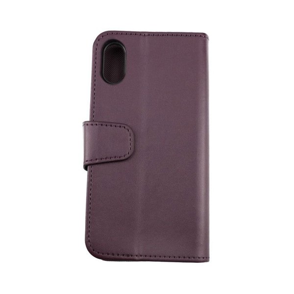 Rvelon iPhone X/iPhone Xs Cover Udklappeligt Kortrum Lilla