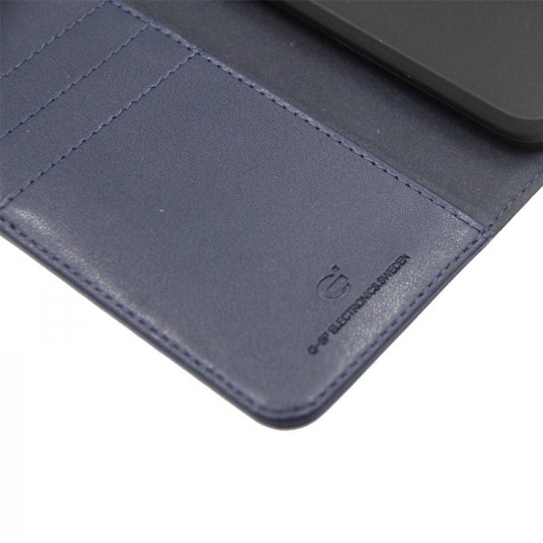 iPhone X/iPhone Xs Cover med Stativ Blå