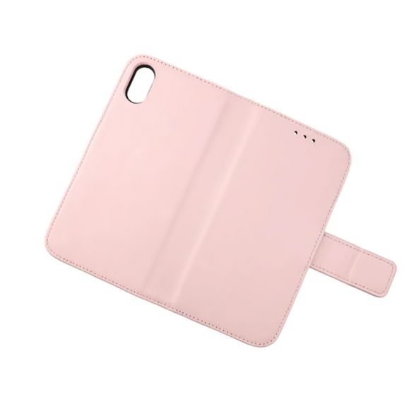 Rvelon iPhone X/iPhone Xs Cover Ægte Læder Rosa