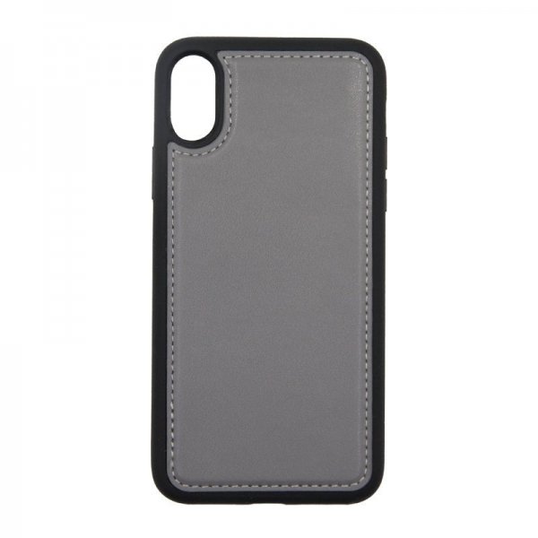 iPhone X/iPhone Xs Etui med Aftageligt Cover Grå