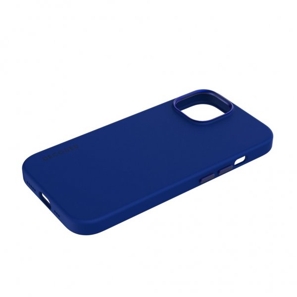 Decoded iPhone 15 Plus Skal Silikone Bagcover Galactic Blue