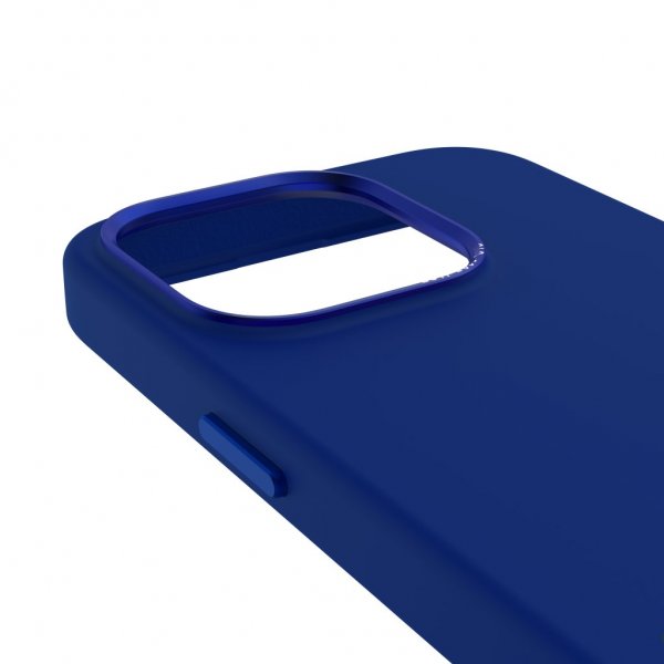 Decoded iPhone 15 Pro Skal Silikone Bagcover Galactic Blue