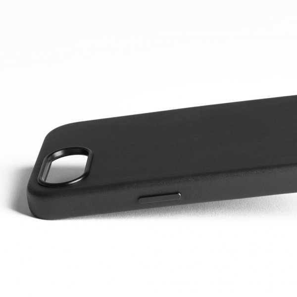 Mujjo iPhone 16/17 Cover Fuld Lædercover MagSafe Sort