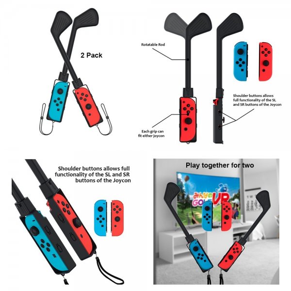 JYS NS215 10-i-1 Sporttilbehørssæt til Nintendo Switch
