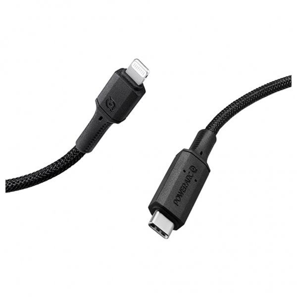 Spigen PowerArc Kabel ArcWire USB-C til Lightning 1 meter Sort
