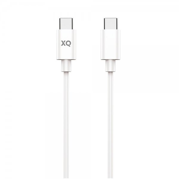 Xqisit Kabel Charge & Sync USB-C til USB-C 1m Hvid