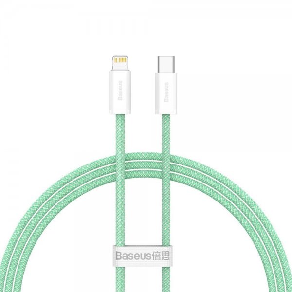 Baseus Kabel Dynamic Series USB-C til Lightning 1 m Grøn
