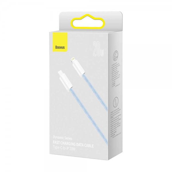 Baseus Kabel Dynamic Series USB-C til Lightning 2 m Blå