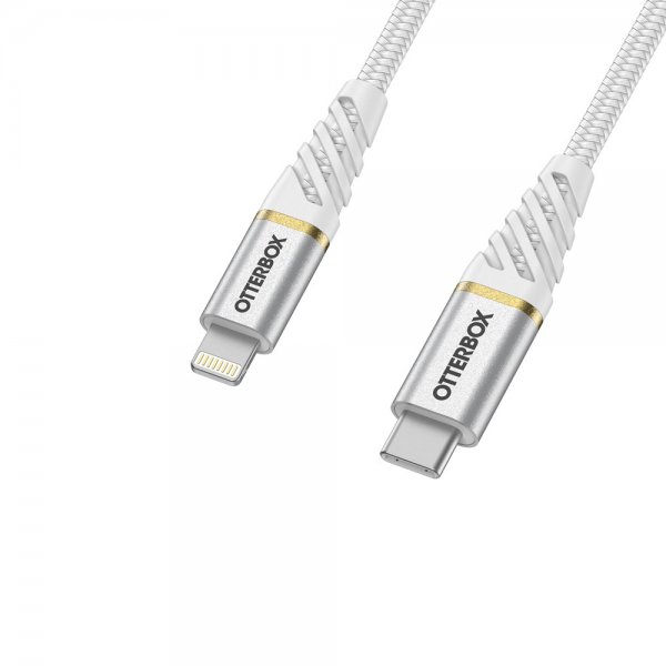 Otterbox Kabel Fast Charge Premium Lightning til USB-C Kabel 2m Cloudy Sky