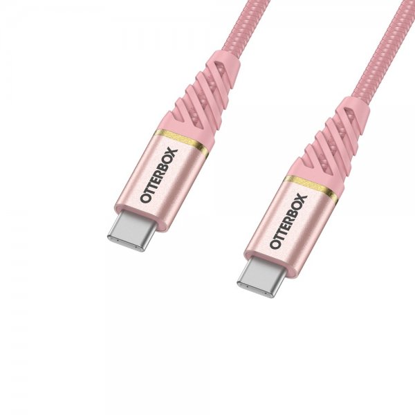 Otterbox Kabel Fast Charge Premium USB-C til USB-C Kabel 1m Shimmer Rose