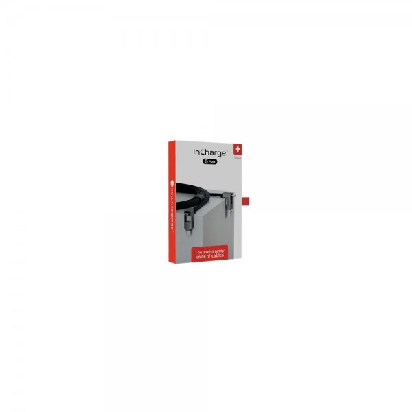 Rolling Square Kabel inCharge 6 Max 1.5m 6i1 Mercury Gray
