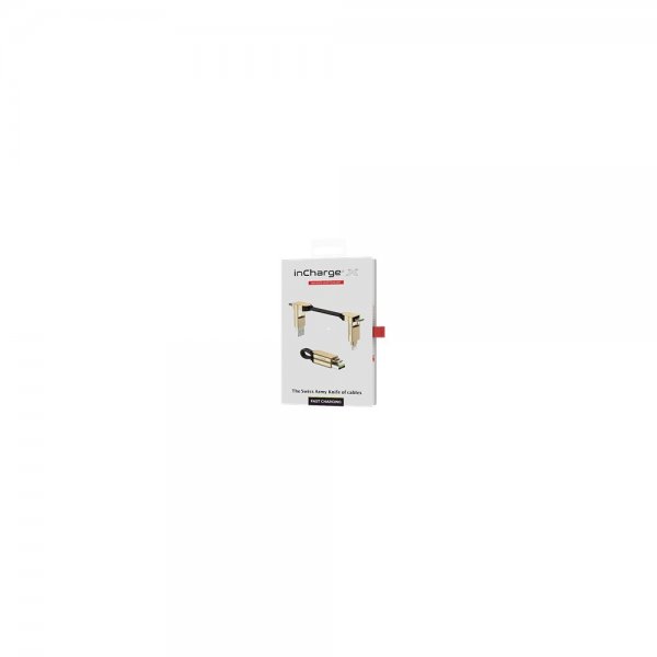 Rolling Square Kabel inCharge X Nøglering 100W 6i1 Marble Beige