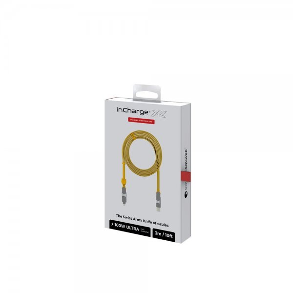Rolling Square Kabel inCharge XL 100W 3m 6-i-1 Summit Yellow