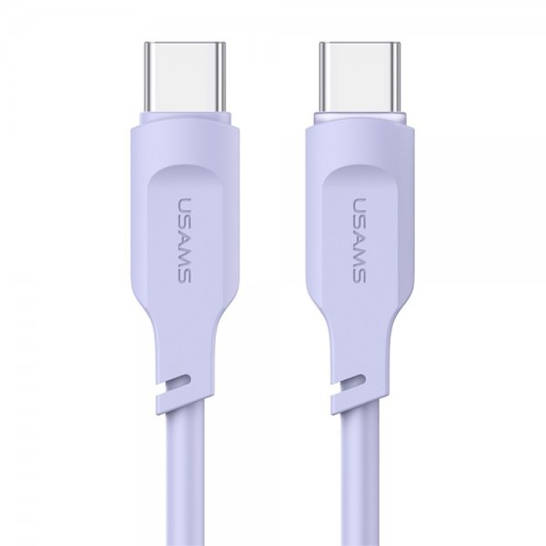 USAMS Kabel Lithe Series USB-C/USB-C 1.2 m Lilla