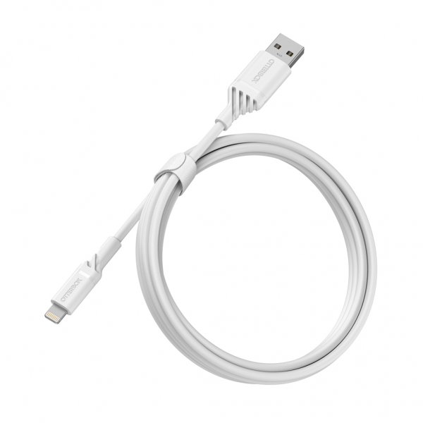 Otterbox Kabel USB-A til Lightning 1 meter Hvid