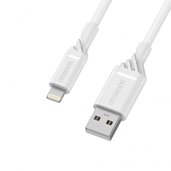 Otterbox Kabel USB-A til Lightning 2 meter Hvid