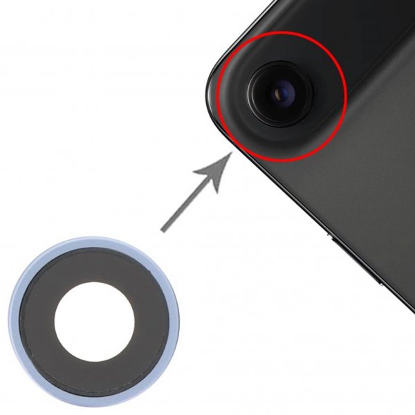 Kameralinser med ram til iPhone Air - Blå