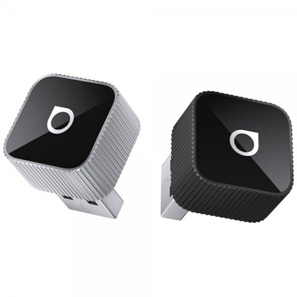 Ottocast Mini Cube Trådløs CarPlay/Android Auto Adapter Sølv
