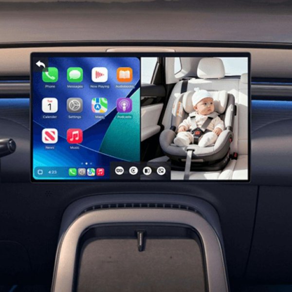 Ottocast Cabin Care trådløs Apple CarPlay-adapter med kamera
