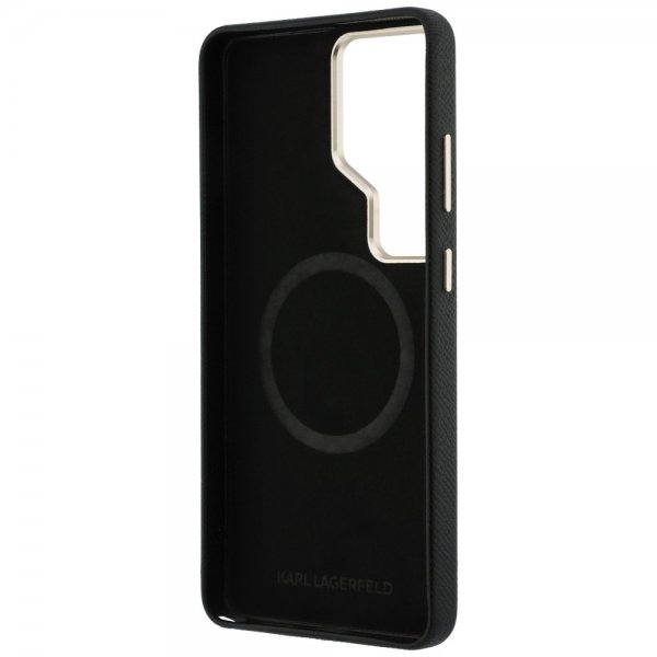 Karl Lagerfeld Samsung Galaxy S26 Ultra Cover K Logo MagSafe Sort